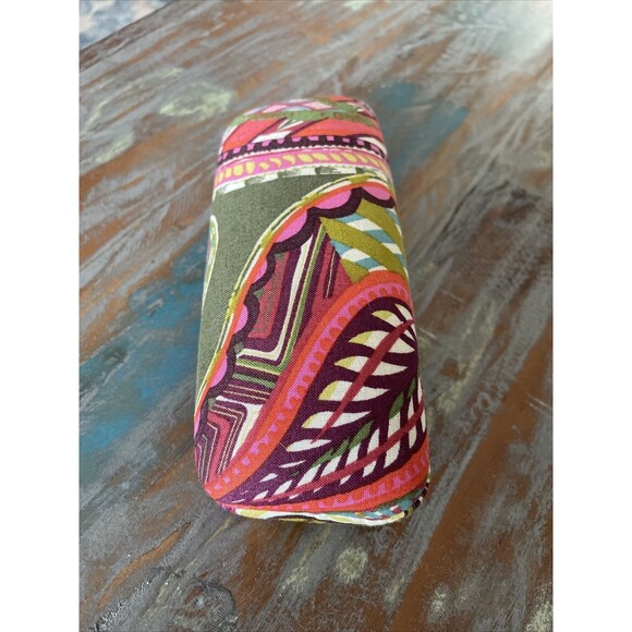 Vera Bradley Eyeglass Case Heirloom Paisley Clam Shell Hard Sunglasses - Picture 7 of 10